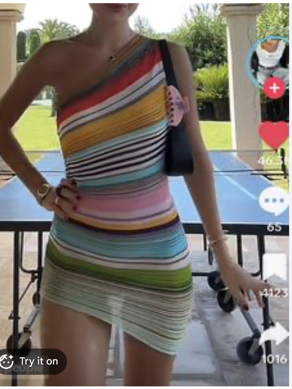 Missoni Asymmetrical Metallic Cover Up - Picture 4 of 12